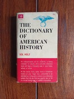 2 db. könyv: The dictionary of American history + Outline-history of Latin America.
