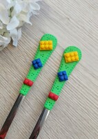 Legos gyerek evőkanál és villa