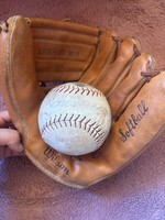 VINTAGE WILSON  PIERSALL BASEBALL kesztyű és labda