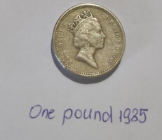 One pound 1985 pleidiol wyf Iam cvland