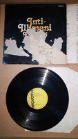 Inti-Illimani - Kígyóölő Ének - SLPX 15071 - Vinyl LP hanglemez bakelit lemez