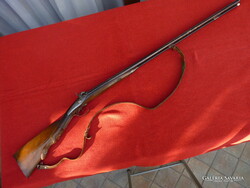 Nagyon Ritka Antik Dupla Csövű elöltöltős puska CA. 1820!