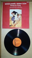 Klára Szentendrei - Szerelemből Sosem Elég - SLPX 10163 - Vinyl LP hanglemez bakelit lemez