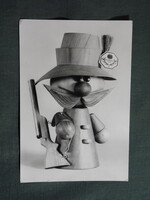 Képeslap,Budapest,Vadászati világkiállítás,reklám figura,1971-