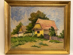 Karácsony Emmy ( 1896 - 1980 ) - Erdélyi házak .
