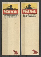 Waxa - számolócédula 2 db - béka