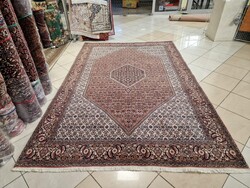 Iráni rose bidjar 200x310 kézi csomózású gyapjú perzsa szőnyeg MZ457