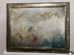 Csuta György Olaj vászon 60  x  80