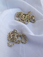 14 k sodrott arany nyaklánc, és karlánc 17,2 g