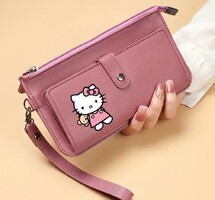 Új rózsaszín hello kitty pénztárca