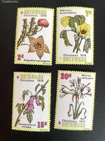 Botswana virágok postatiszta 1974