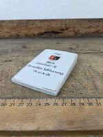 -AV470- Régi Hollóházi Porcelán Plakett Utasellátó SC Nemzetközi Sakkverseny 1974.