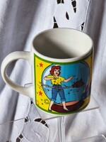 Bibi Blocksberg 2005-ös retró mesecsésze, gyermekbögre