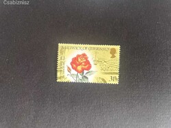 Guernsey-sziget virág postatiszta 1984