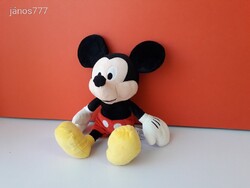 Disney Mickey Mouse Miki Egér plüss kabala figura ! 35 cm-es plüssfigura ! EXTRA