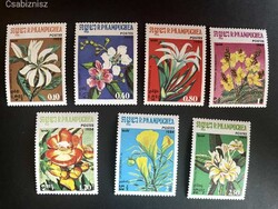 Kambodzsa postatiszta virágok 1984