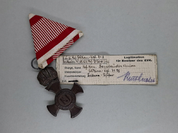 Érdemkereszt Eisernes Verdienstkreuz FKR1 KRAKOW KUK OSZTRÁK-MAGYARORSZÁG