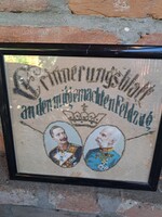 Ferenc józsef  és Vilmos herceg