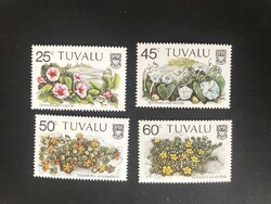 Tuvalu postatiszta virágok 1984