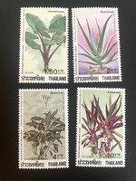 Thaiföld postatiszta virágok 1984