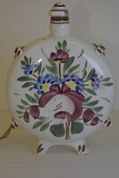 Hollóházi Riolit porcelán kulacs A287