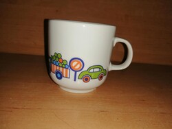 Alföldi porcelán autós gyerek bögre (34/d)