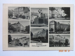 Régi képeslap: Balassagyarmat, részletek (1944)