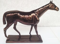 Zsolnay Eozin Prima Primissima díj - Kincsem (versenyló) Schrammel Imre Tervezése NAGYON RITKA!