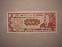 Paraguay - 10 Guarani 1952 UNC