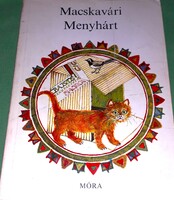 1980.Gaynor Cox :Macskavári Menyhárt képes mese könyv a képek szerint MÓRA
