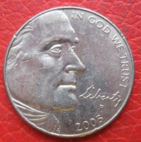 USA  5 cent bölényes 2005 (S70)