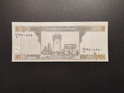 Afganisztán - 10 Afghanis 2019 UNC