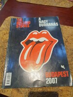 The rolling stones magazin a nagy durranás 2007 Budapest b1