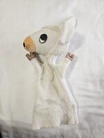 Retro bárány kézi báb, kesztyűbáb