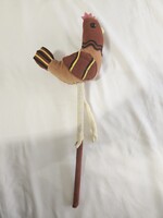 Retro tyúk kézi báb