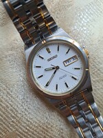 Seiko SQ 100 fémszíjas japán vintage/retro férfi karóra