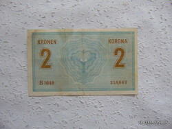 2 korona 1914 B BETŰJEL RRR A legritkább 2 korona 1914