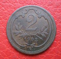 Ausztria 2 heller 1903 (T1)