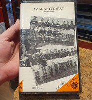 Az Aranycsapat futball mérkőzései VHS videókazettán 1950-1956 Puskás Hidegkúti Czibor Bozsik b1