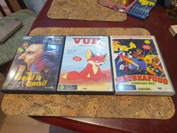 3 kötelező olvasmány DVD-n macskafogó Vuk csapd le csacsi mozi szocreál b1