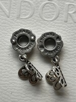 Eredeti Pandora Moments charm * ALE S925 ezüst * Friends Forever páros charm