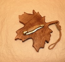 Régi POLYÁK fejesgörbe, megújulva. Gyűjteményből. Kés, bicska, tőr, borotva.
