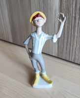 Kőbányai Porcelángyár Lottó Ottó figura - Szonntag Éva tervezte