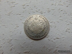 Szabadságharc 20 krajcár 1848 KB Magyar körirat !