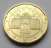 Ausztria – 20 euro cent – 2025 -  Belvedere palota