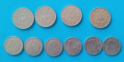 4x5 és 6x1 db Svéd Korona