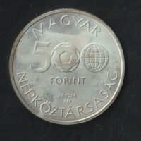 500 Forint 1986 Labdarugó világbajnokság 1986 Proof
