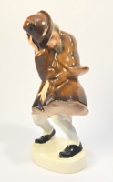 Ritka gránit "Garabonciás" figura