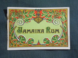 Rum címke,Jamaika Rum 1920-