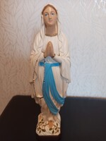 30 cm-es Szűz Mária Szobor,amit a Lourdes-i jelenés ihletett-a  betegek védőszentje